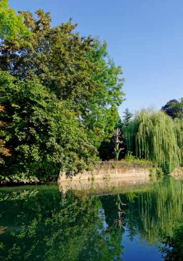 Landschaft von Crécy-La-Chapelle - Campingplatz Country Park - Le Touquin